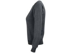 Everett V-Neck Woman (anthracite melange)