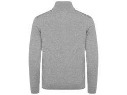 Oakville Half Zip Sweater (grey melange)