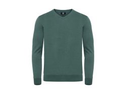 Oakville V-Neck (pine green)