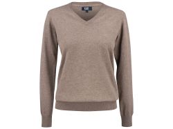Oakville V-Neck Woman (nougat melange)