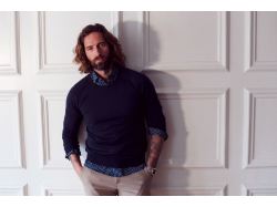 Merino U-Neck (light grey melange)