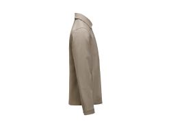 Modern Zip Overshirt (walnut)