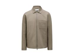 Modern Zip Overshirt (walnut)