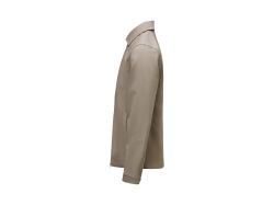 Modern Zip Overshirt (walnut)