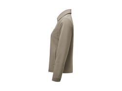 Modern Zip Overshirt Woman (walnut)