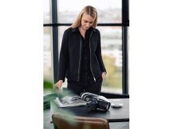 Modern Zip Overshirt Woman (walnut)
