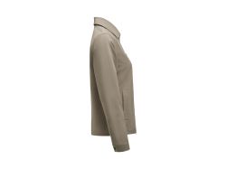 Modern Zip Overshirt Woman (walnut)