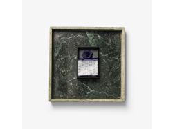 Solid Hankie & Lapel Pin (navy)
