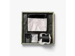 Solid Paisley Tie (black)