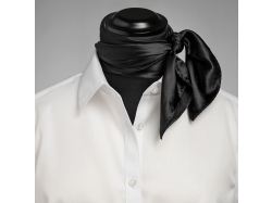 Solid Scarf Woman (black)