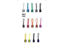 Zipper Puller 4-Pack (white)