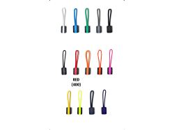 Zipper Puller 4-Pack (red)