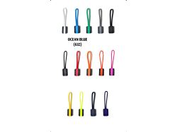 Zipper Puller 4-Pack (ocean blue)