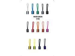 Zipper Puller 4-Pack (fresh green)