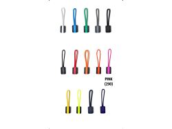 Zipper Puller 4-Pack (pink)