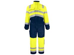 6202 Coverall Padded En Iso 20471 Class 3 (yellow/ navy)