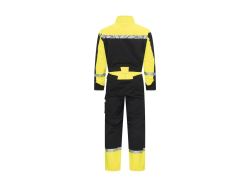 7601 Coverall (black/ yellow)