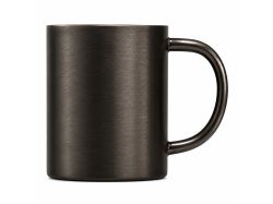 Стальная кружка с двойными стенками "Altai", gun metal