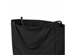 Шоппер-оверсайз Grossbag из переработанного хлопка 340 г, черный