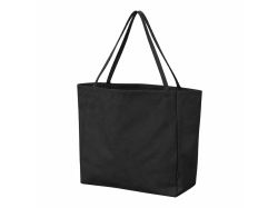 Шоппер-оверсайз Grossbag из переработанного хлопка 340 г, черный