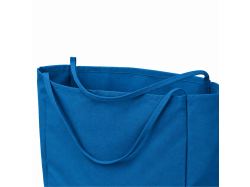 Шоппер-оверсайз Grossbag из переработанного хлопка 340 г, синий