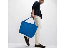 Шоппер-оверсайз Grossbag из переработанного хлопка 340 г, синий