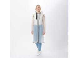Дождевик "Providence 2.0", прозрачный/черный с чехлом