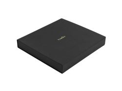 Шахматный комплект TABIA (акриловый камень/ дерево Бук), Персик (оранжево-белые)