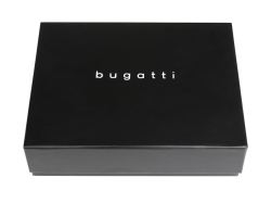 Портмоне для кредитных карт BUGATTI АРИСТОКРАТ | NOBILE, с защитой данных RFID, коричневое, натуральная воловья кожа, 10х0,3х8 см