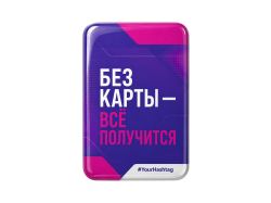 Объемный стикер из эпоксидной смолы для прикассовой зоны вертикальный