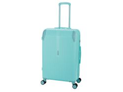 Чемодан TORBER В Отпуск, бирюзовый, ABS-пластик, 48 х 29,5 х 72 см, 80 л, 3,4 кг