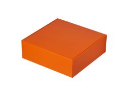 Коробка подарочная "Колорит лайт" МГК, размер XXL, 33 х 33 х 11 см., оранжевый