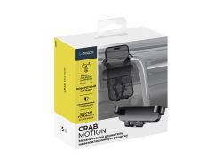 Автомобильный держатель для телефона Crab Motion, черный, Deppa