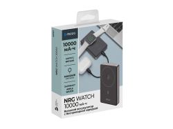 Внешний АКБ NRG Watch 10000 мА-ч, 15Вт, MageSafe, серый, Deppa