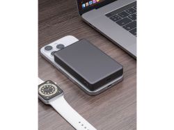Внешний АКБ NRG Watch 10000 мА-ч, 15Вт, MageSafe, серый, Deppa