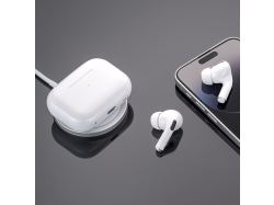 Беспроводные наушники с микрофоном Air Pro 2, TWS, BT 5.3, 300 мАч, QI, белый, Deppa