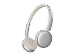 Беспроводные накладные наушники Stereo Light, BT 5.4, 300 мАч, песочно-золотой, Deppa