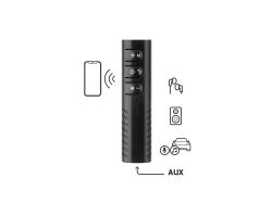 Bluetooth ресивер, BT 5.0, 90 мАч, черный, Deppa