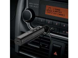 Bluetooth ресивер, BT 5.0, 90 мАч, черный, Deppa