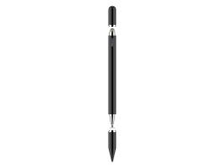 Стилус универсальный Pro Stick для планшетов и смартфонов, черный, Deppa