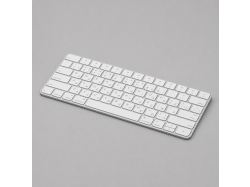 Беспроводная клавиатура Air Keyboard для MAC, Windows, 500 мАч, алюминий, белый, Deppa