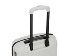 Чемодан TORBER СЕЛИГЕР, серый, полипропилен, 55 х 38 х 20,5 см, 35 л