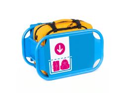 Рюкзак TORBER РИТМ, желтый, полиэстер 900D с PU покрытием, 27 х 16 х 36 см, 15 л