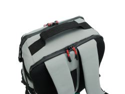 Рюкзак TORBER РИТМ, серый, полиэстер 900D с PU покрытием, 30 х 20 х 41 см, 21,5 л