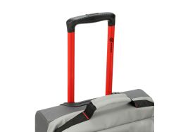 Сумка на колесах TORBER РИТМ, серый, полиэстер 900D с PU покрытием, 49 x 35,5 x 26 см, 35 л
