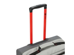 Сумка на колесах TORBER РИТМ, серый, полиэстер 900D с PU покрытием, 62 х 39,5 х 28,5 см, 56 л