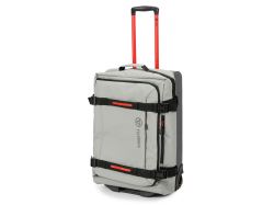 Сумка на колесах TORBER РИТМ, серый, полиэстер 900D с PU покрытием, 62 х 39,5 х 28,5 см, 56 л