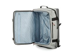Сумка на колесах TORBER РИТМ, серый, полиэстер 900D с PU покрытием, 74 х 42 х 31 см, 80 л