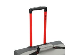 Сумка на колесах TORBER РИТМ, серый, полиэстер 900D с PU покрытием, 74 х 42 х 31 см, 80 л