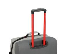 Сумка на колесах TORBER РИТМ, серый, полиэстер 900D с PU покрытием, 74 х 42 х 31 см, 80 л